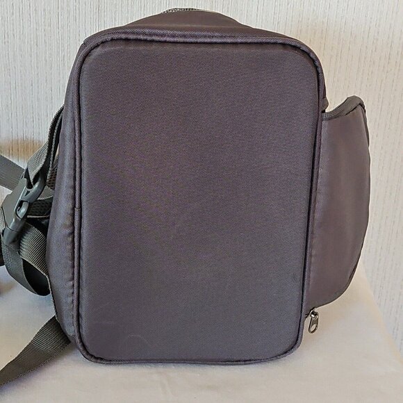 Outward Hound Dog Backpack Ripstop Pet Carrier Bag Padded Small Gray Cargo Pkts - Picture 10 of 12